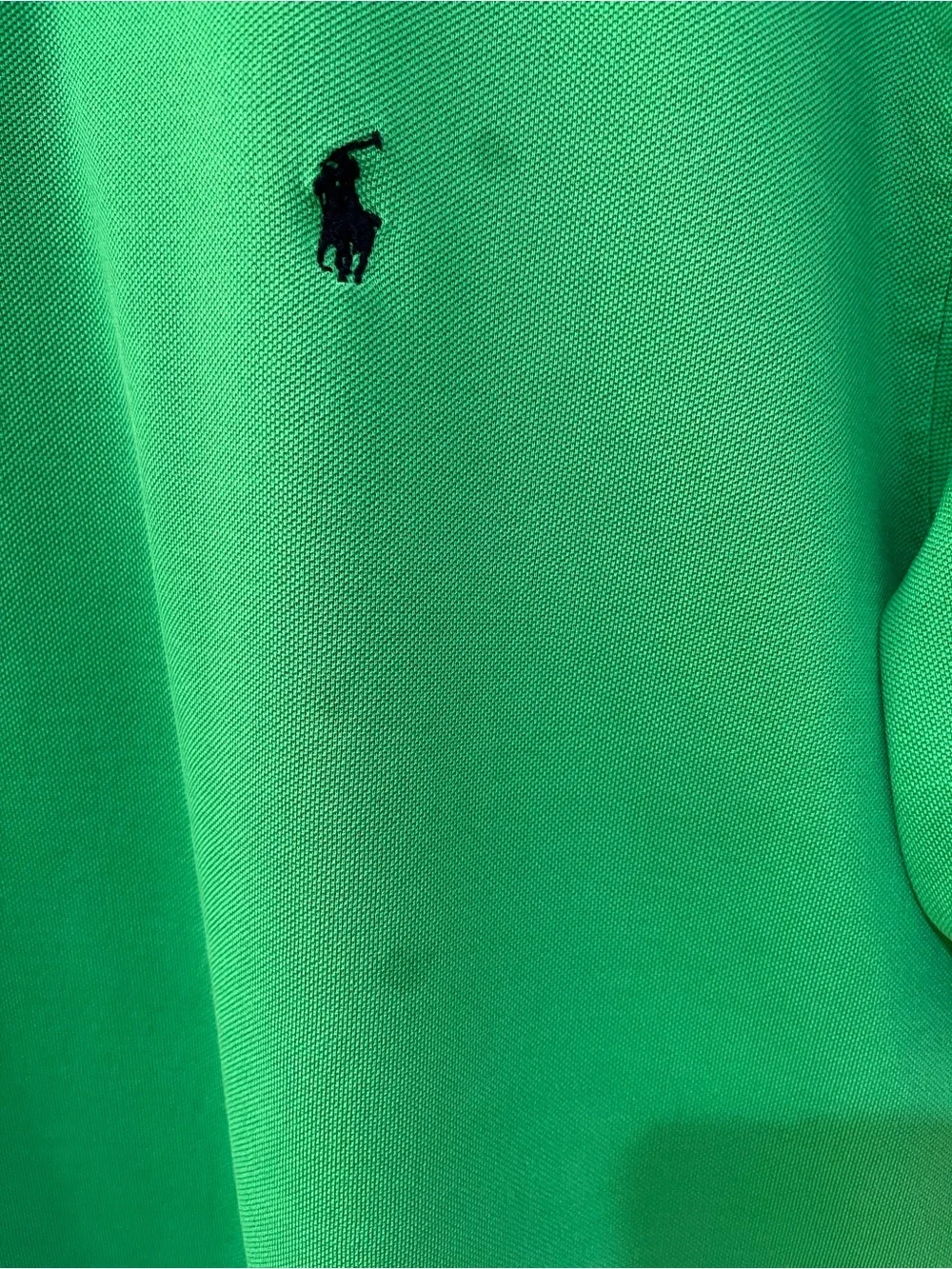 Polo Ralph Lauren Green Pima Cotton Polo Shirt Mens XL Short Sleeve Classic